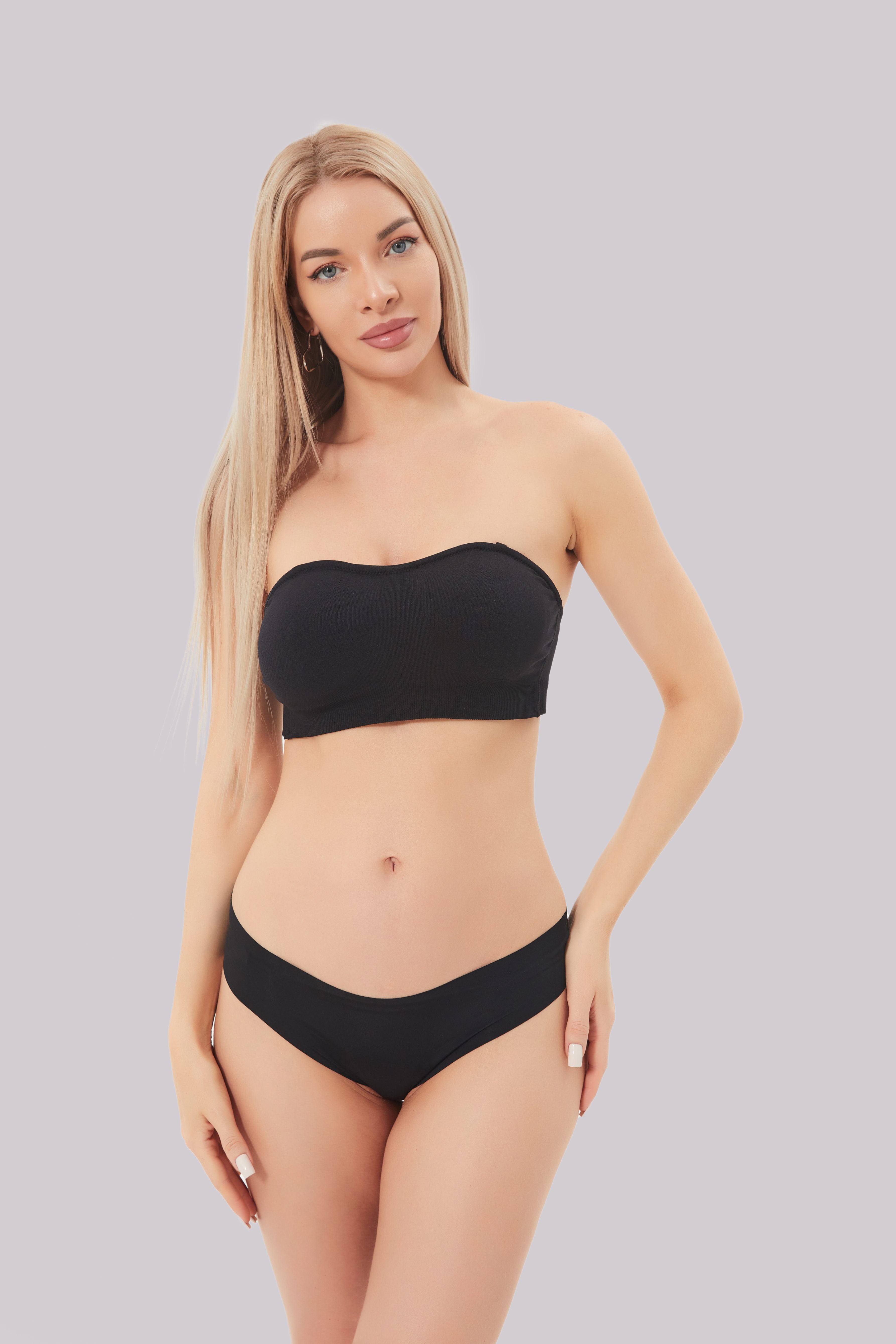 Azelina® Isla – Sujetador bandeau sin tirantes