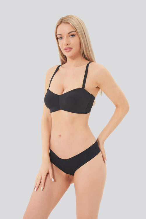 Azelina Shana – Bandeau sin Tirantes con Comodidad y Sujeción