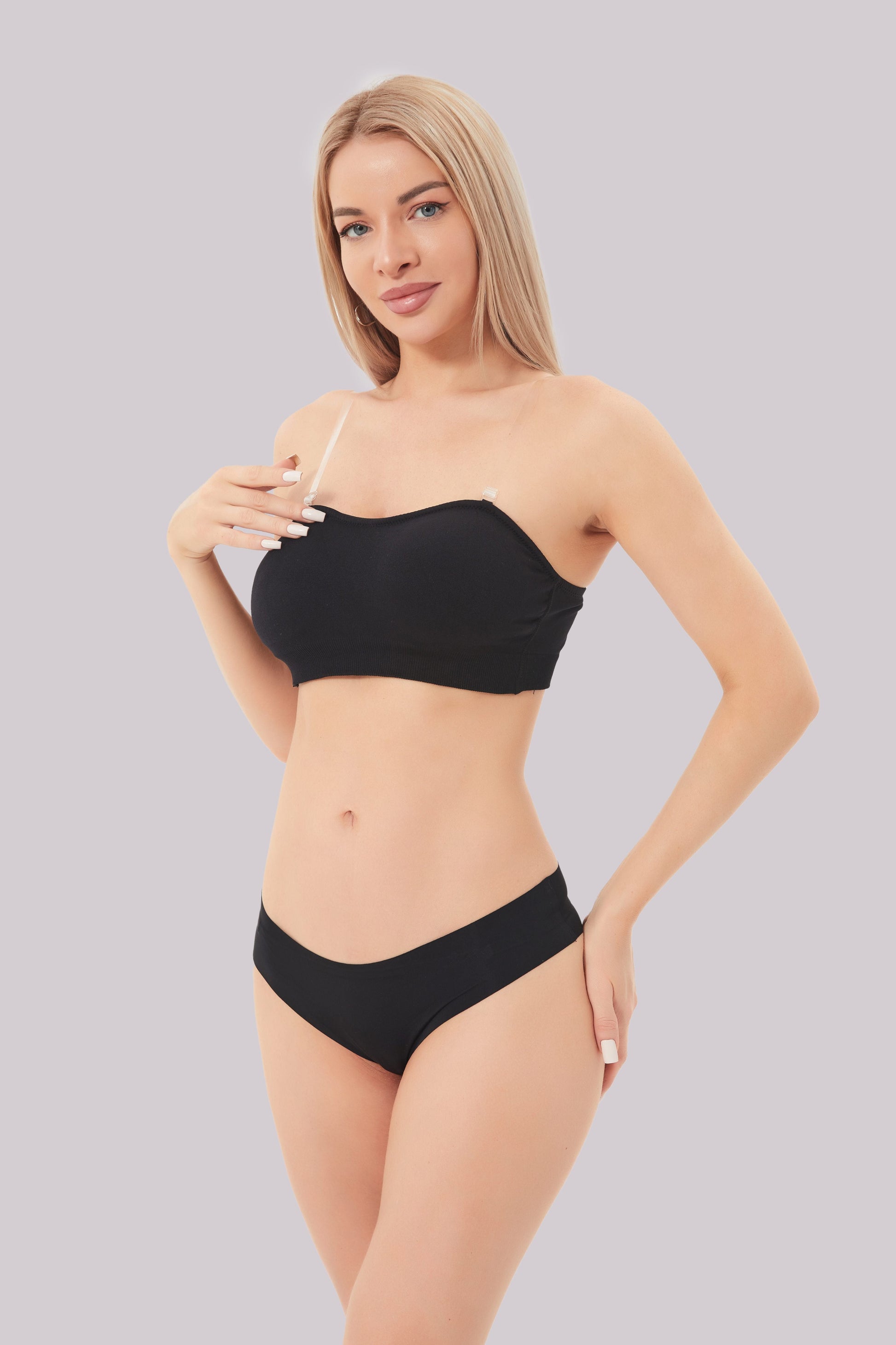 Azelina® Isla – Sujetador bandeau sin tirantes