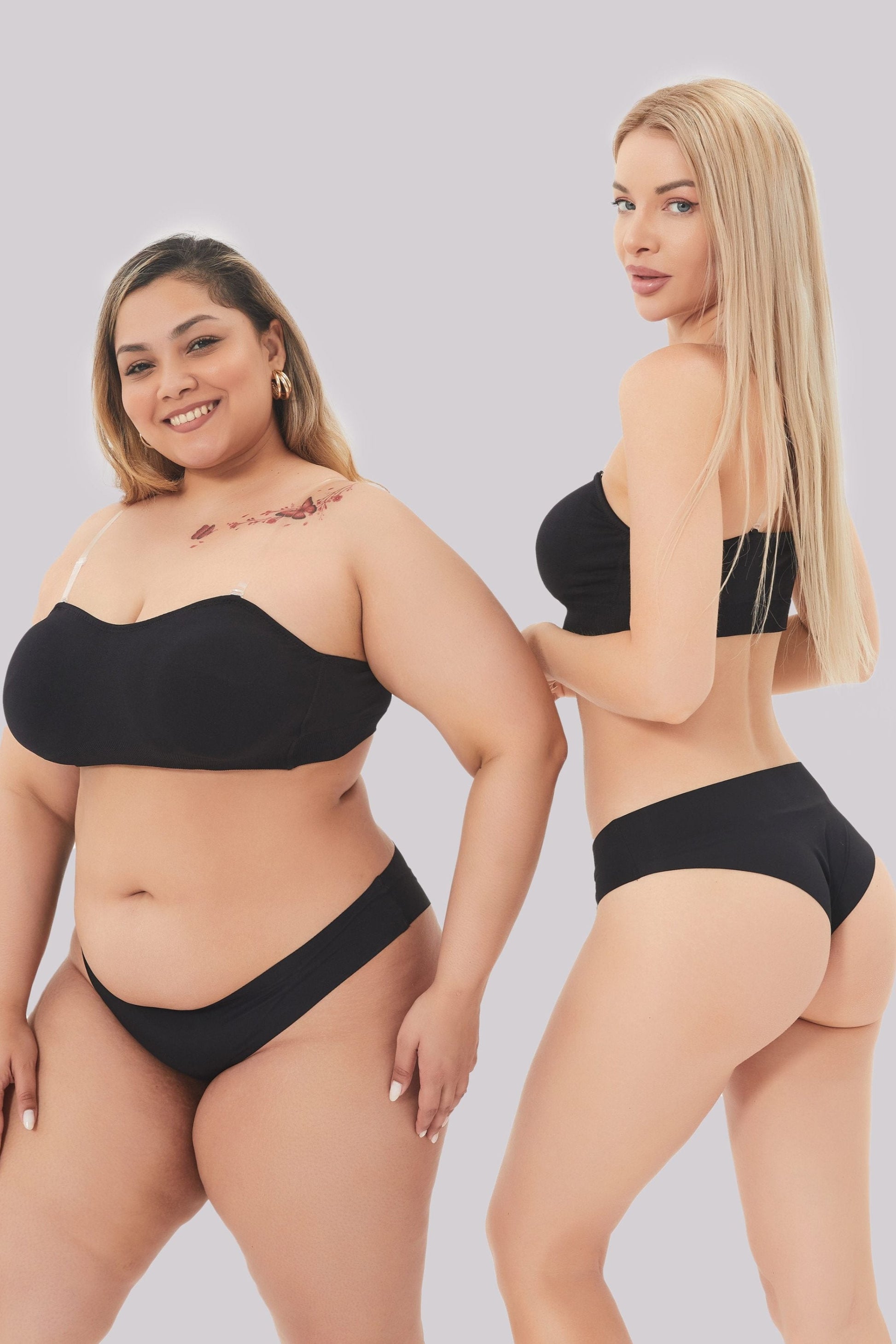 Azelina® Isla – Sujetador bandeau sin tirantes